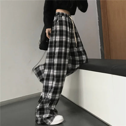 Pantalon Sweat à Carreaux