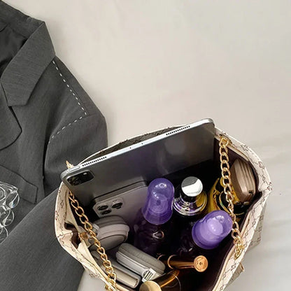 Sac Shopping Grand Modèle en Simili-Cuir