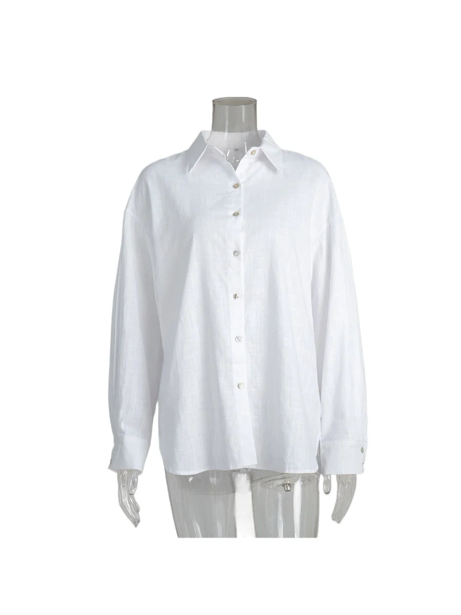 Chemise Cardigan en Coton 100%