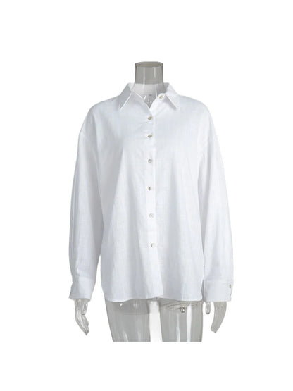 Chemise Cardigan en Coton 100%