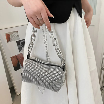Sac Seau Nacré à Strass