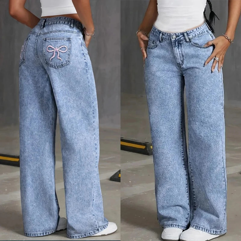 Jeans Femme Wide Leg