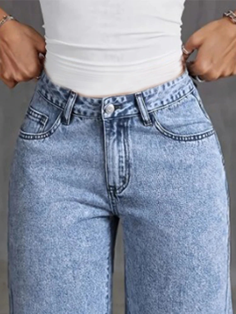 Jeans Femme Wide Leg