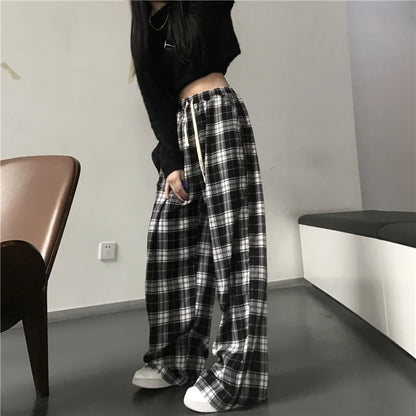 Pantalon Sweat à Carreaux