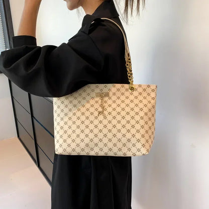 Sac Shopping Grand Modèle en Simili-Cuir