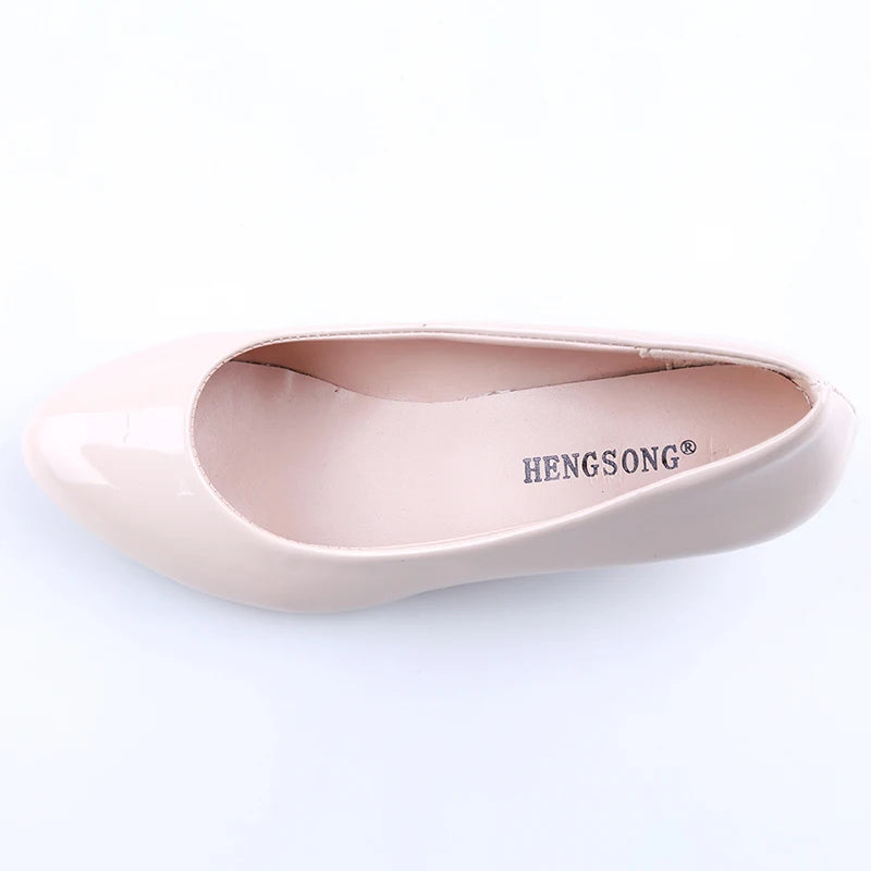 Escarpins Nude à Talon Moyen