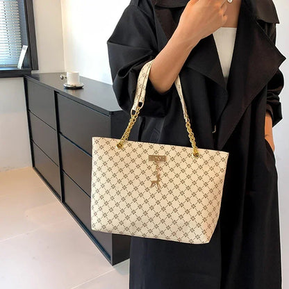 Sac Shopping Grand Modèle en Simili-Cuir